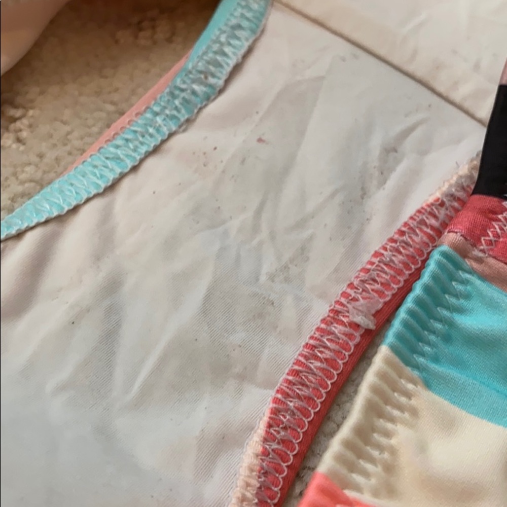 Solid & Striped Rainbow Bikini Bottom - image 2